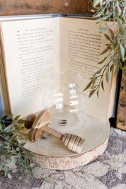 Glass Honey Jar