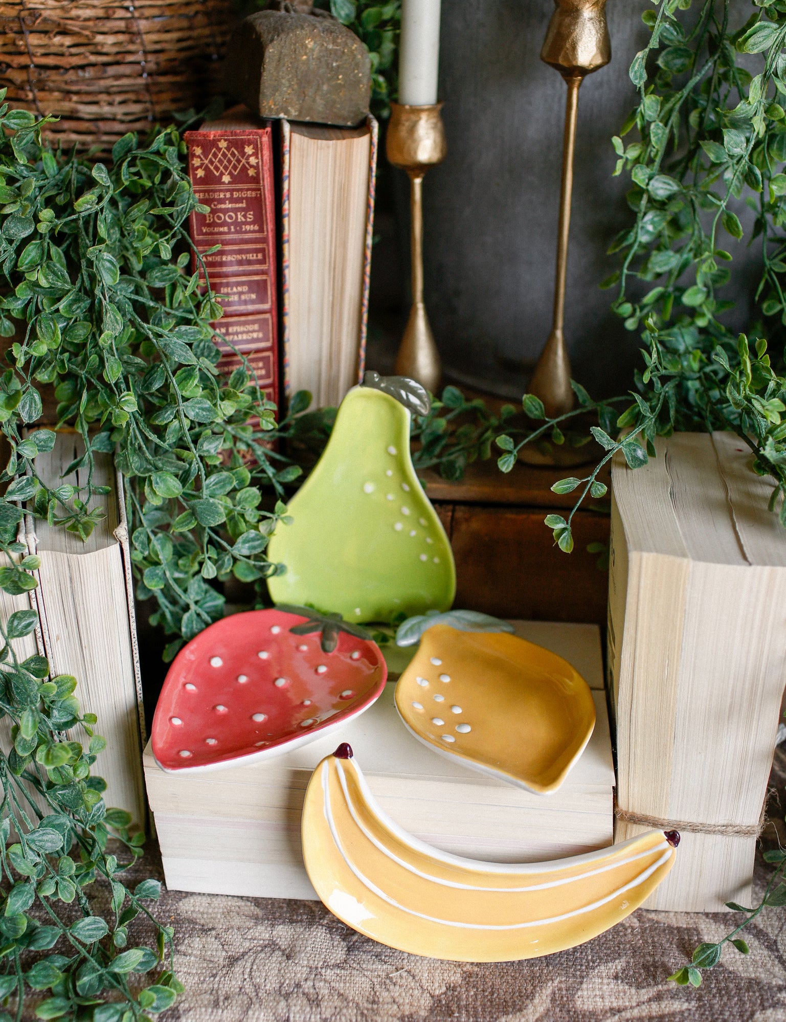 Stoneware Fruit Dish The Little Burlap Barn®
