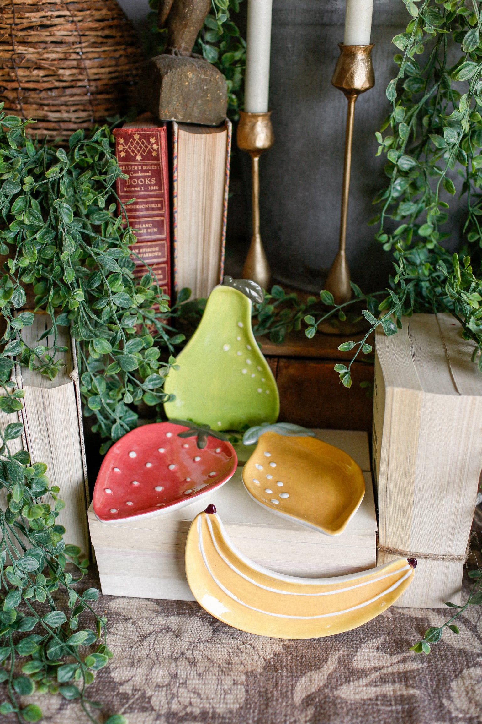 Stoneware Fruit Dish The Little Burlap Barn®