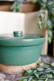 Vintage Floral Casserole Dish