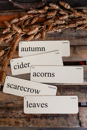 Autumn Flashcard
