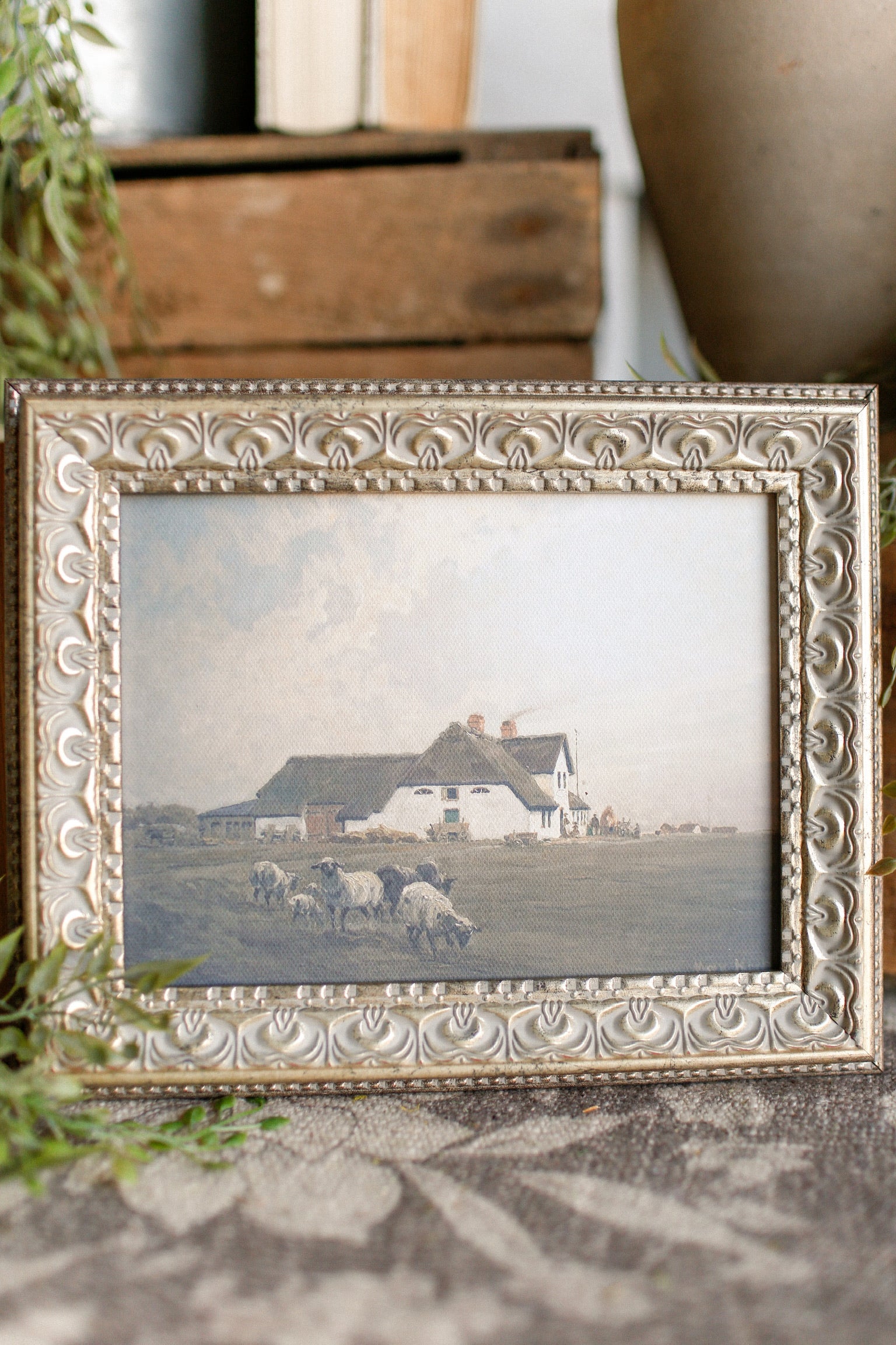 Sheep Farm Framed Art The Little Burlap Barn®