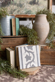 Salvaged Floral European Tile The Little Burlap Barn®