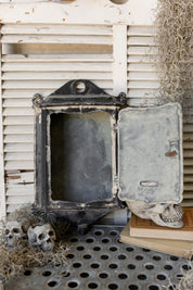 Vintage Cast Iron Mailbox