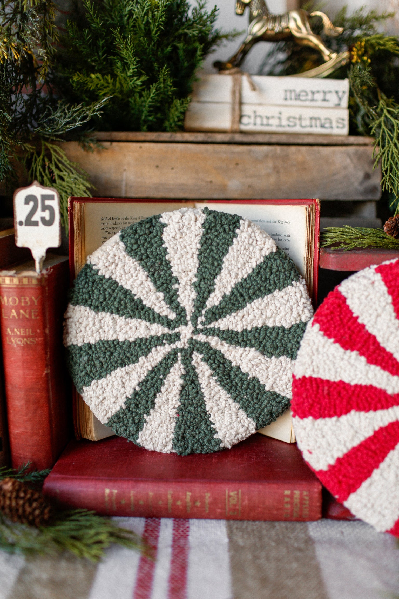 Peppermint Candy Trivet