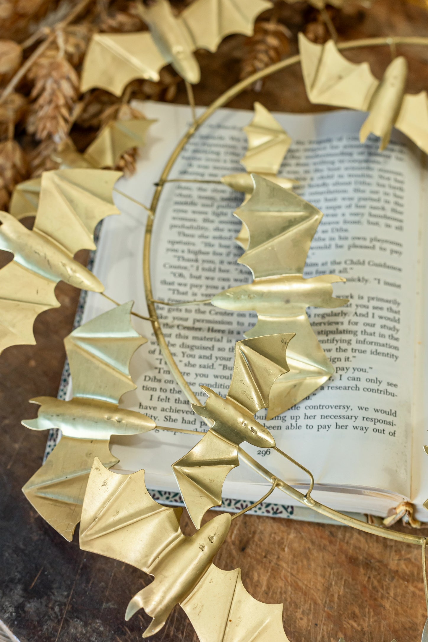 Wicked Bat Wreath The Little Burlap Barn