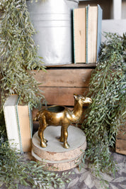 Gilded Camel Planter