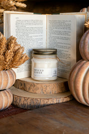 Spiced Cider Mason Jar Candle The Little Burlap Barn