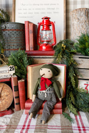 Handmade Cozy Snowman Doll