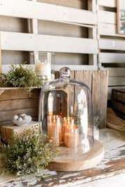 Champagne Flameless Candle Trio The Little Burlap Barn®