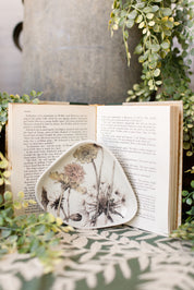Stoneware Floral Dish The Little Burlap Barn®