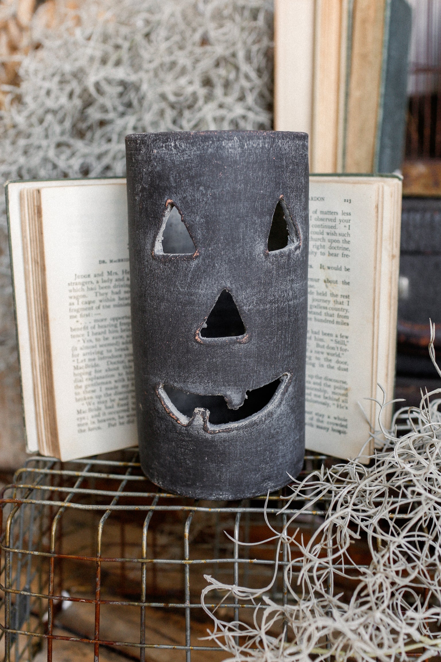 Handmade Clay Jack Lantern