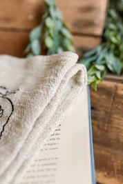 Linen Embroidered Towel