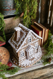 White Icing Gingerbread House (XL)