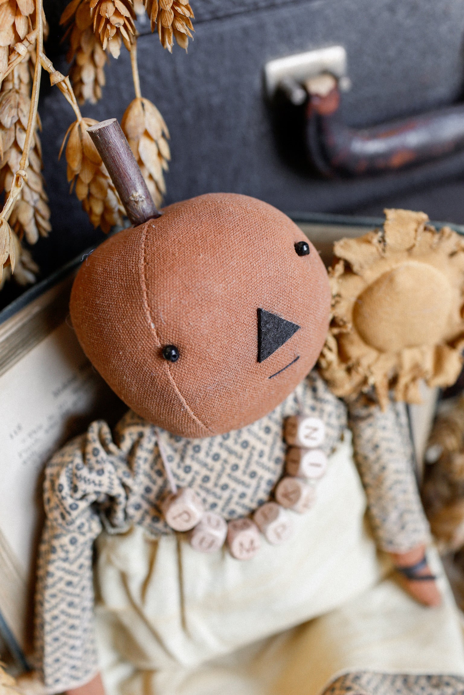 Handmade Sunflower Doll