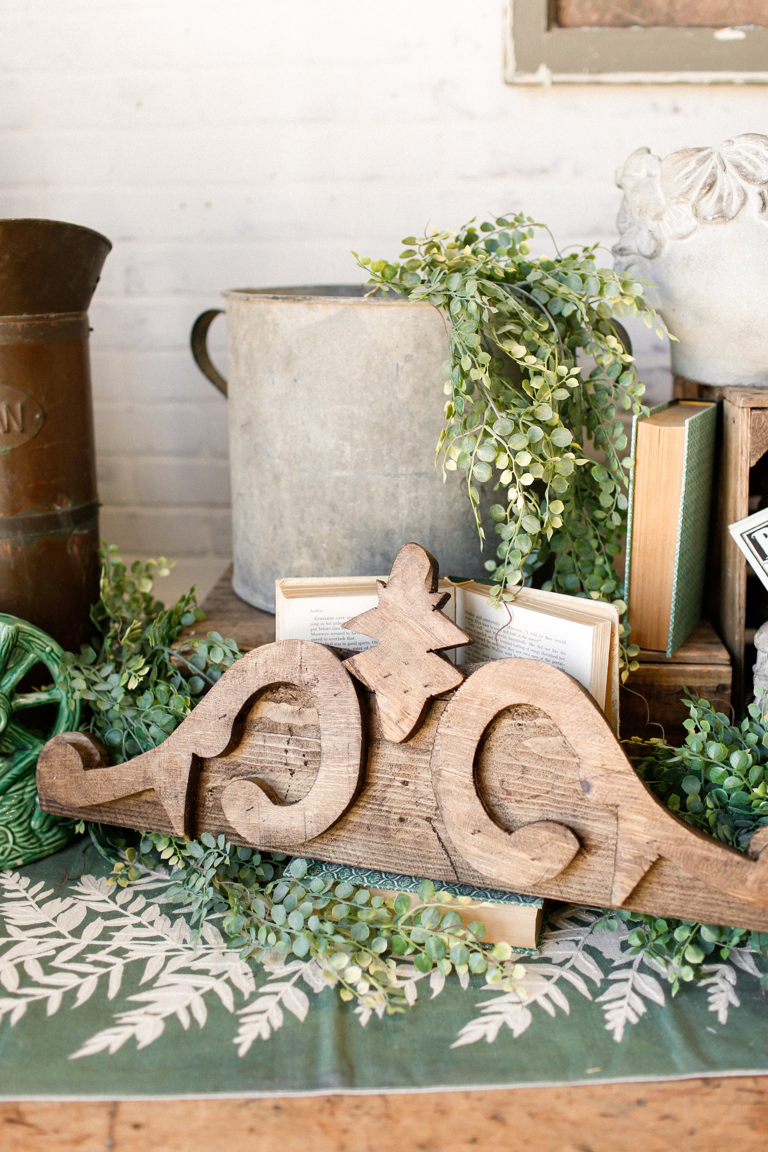 Hand-Carved Wood Door Trim Piece The Little Burlap Barn®