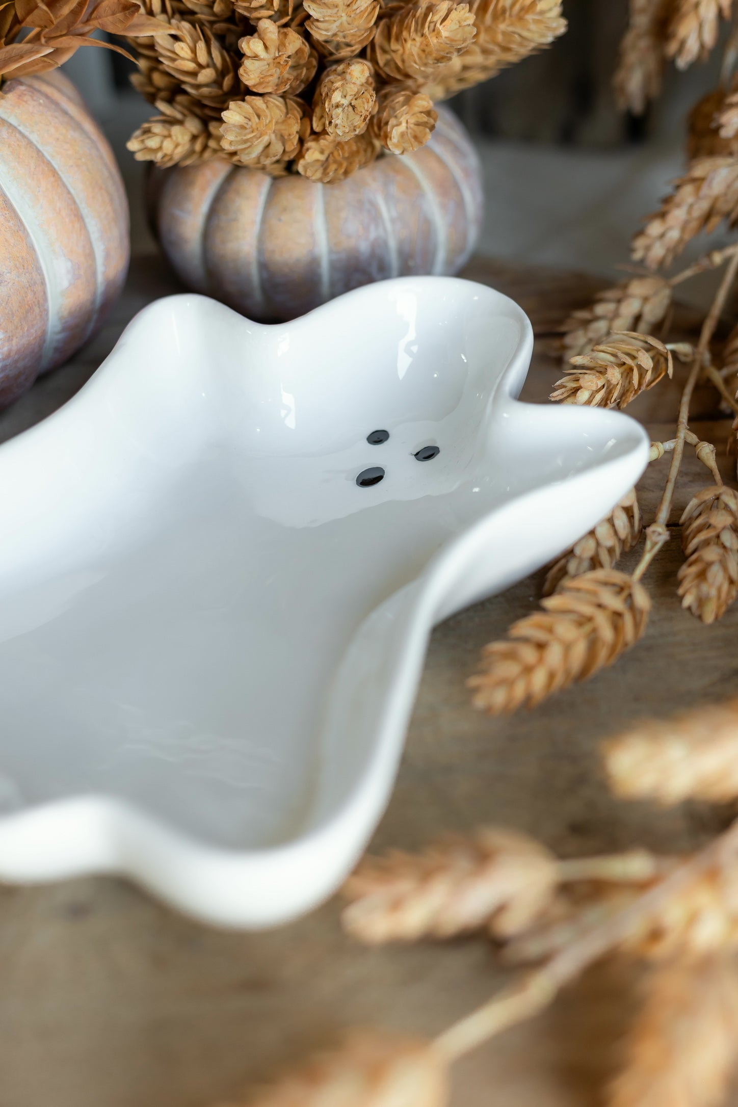 Ceramic Ghost Tray The Little Burlap Barn