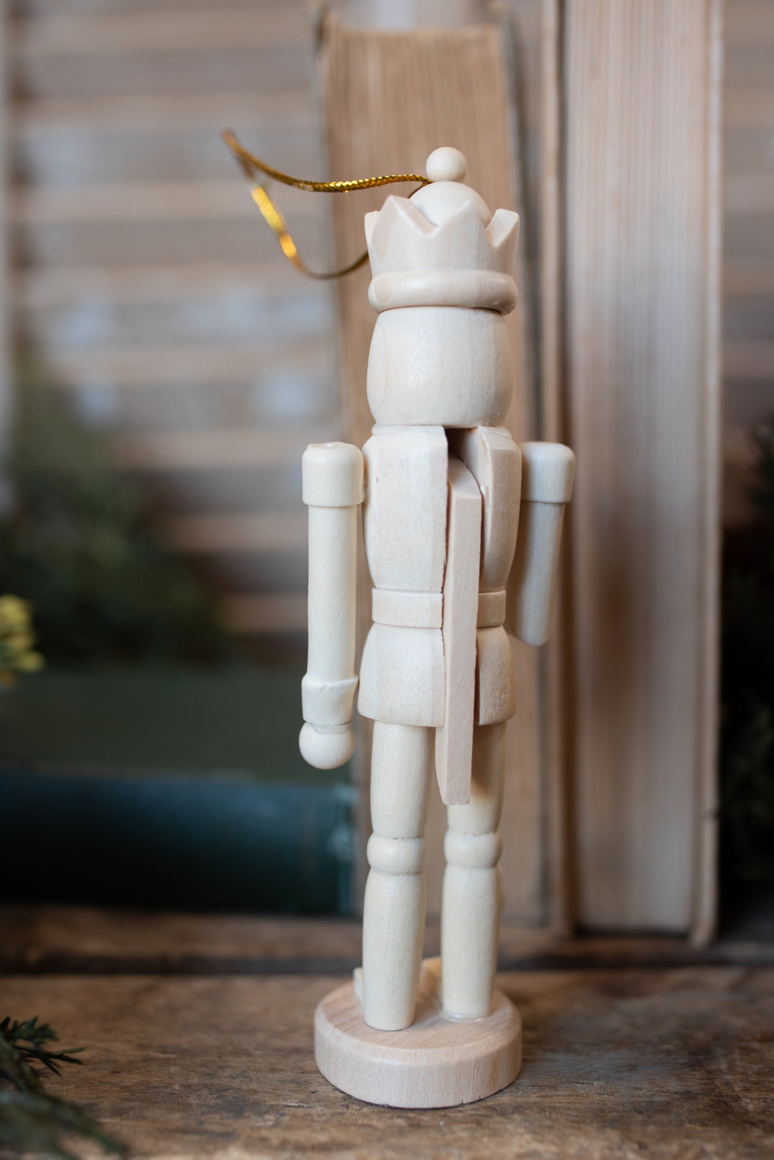 Wood Nutcracker Ornament (3 Styles)