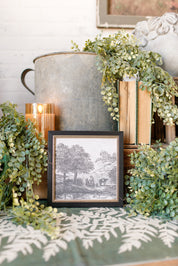Family Under Tree Framed Art The Little Burlap Barn®