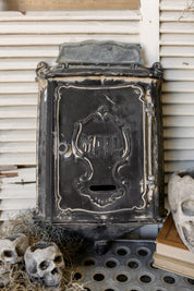 Vintage Cast Iron Mailbox