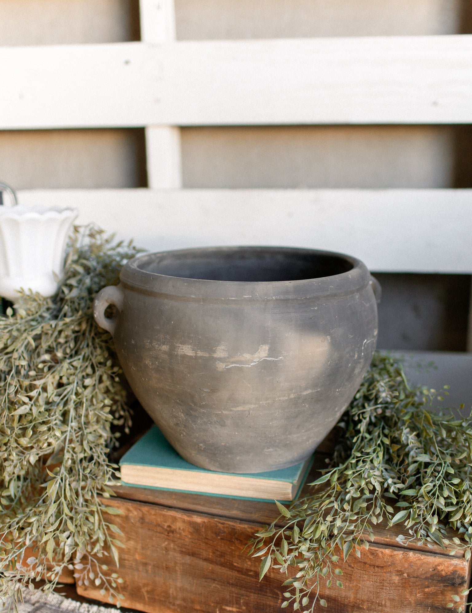 Antique Chinese Clay Pot* The Little Burlap Barn®