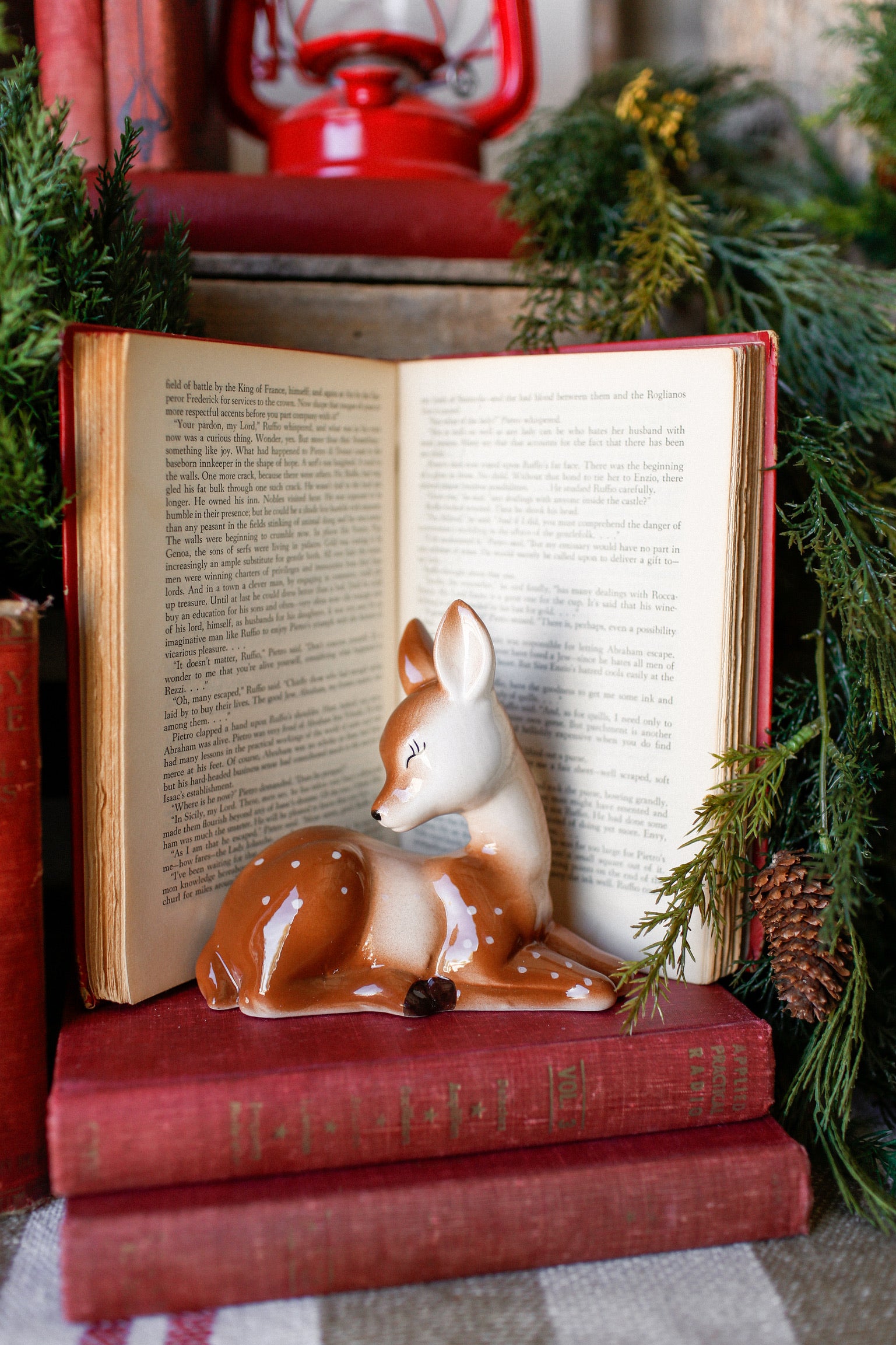 Speckled Fawn Figurine