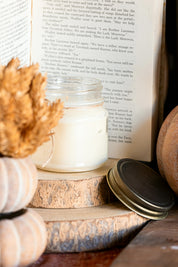 Autumn Kitchen Mason Jar Candle The Little Burlap Barn