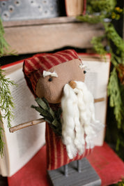 Sleepy St. Nick Handmade Doll