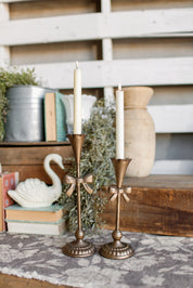 Fluted Bow Candlestick