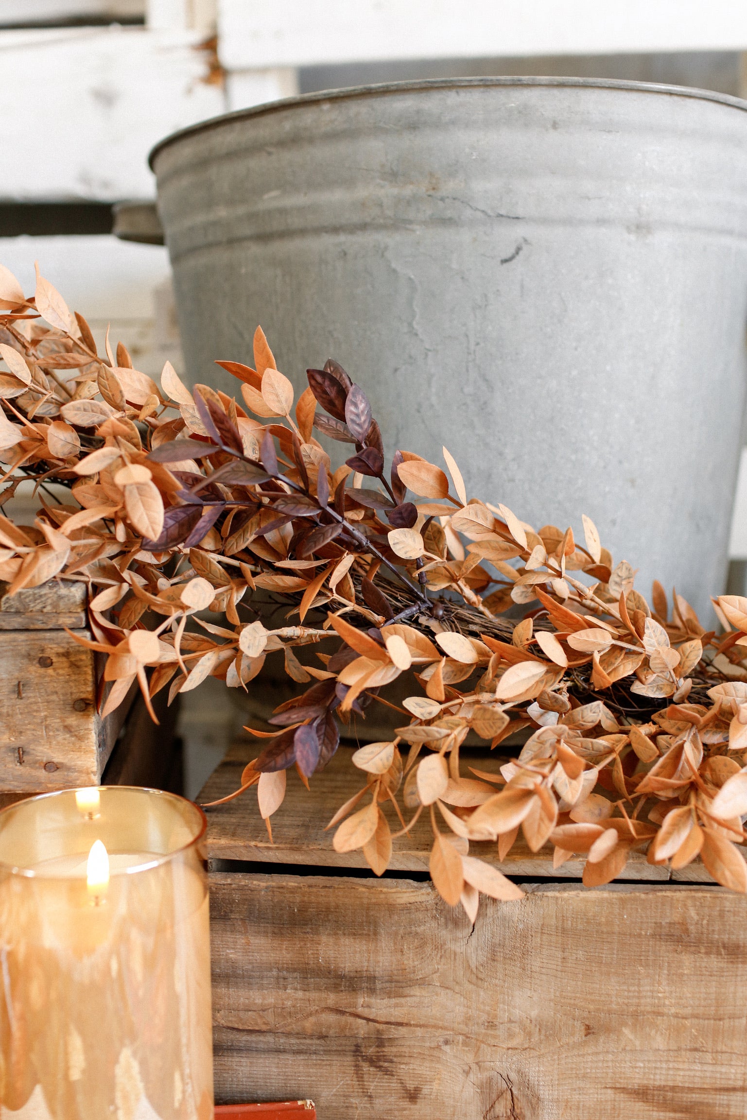 Ombre Woods Garland