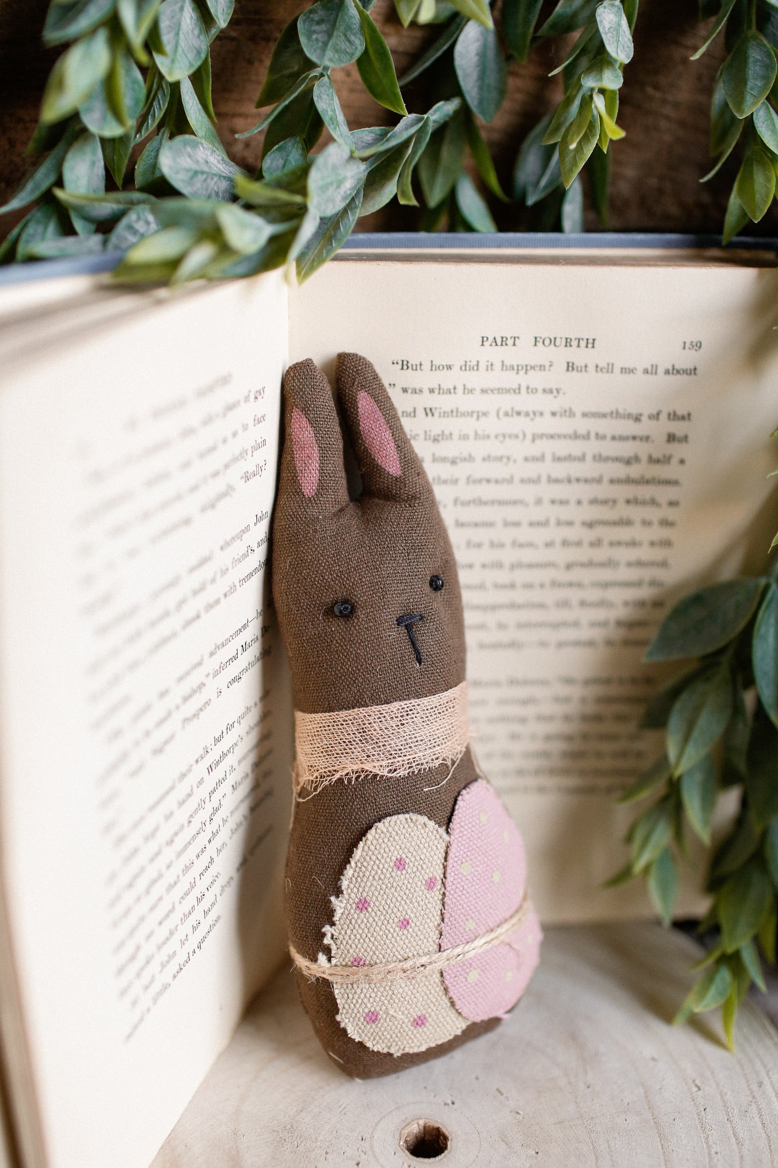 Primitive Chocolate Bunny