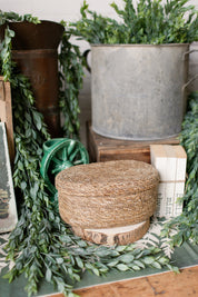 Hand-Woven Seagrass Basket The Little Burlap Barn®