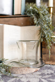 Vintage Glass Top Hat