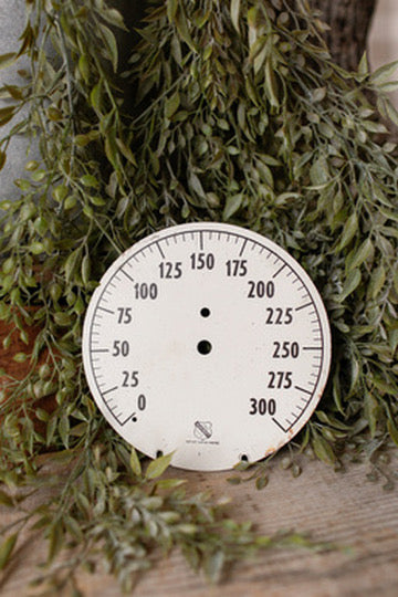 Vintage Test Gauge Face