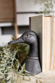 Cast Iron Duck Bookends