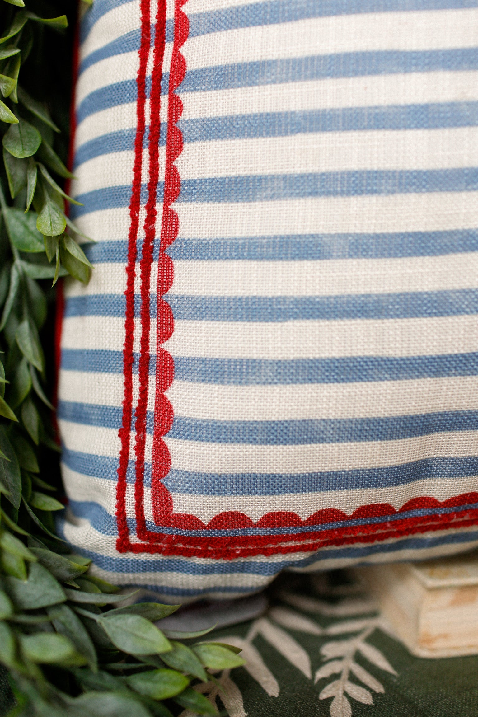 Embroidered Lobster Pillow The Little Burlap Barn®