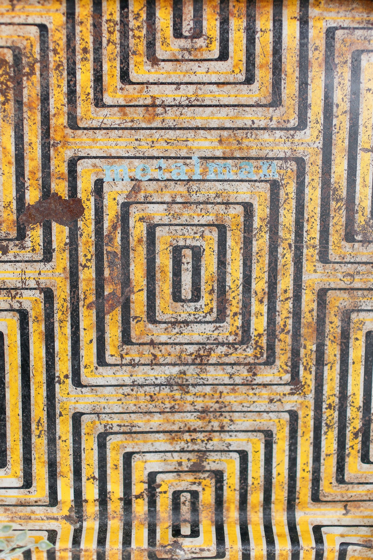 Vintage Yellow Tray The Little Burlap Barn®