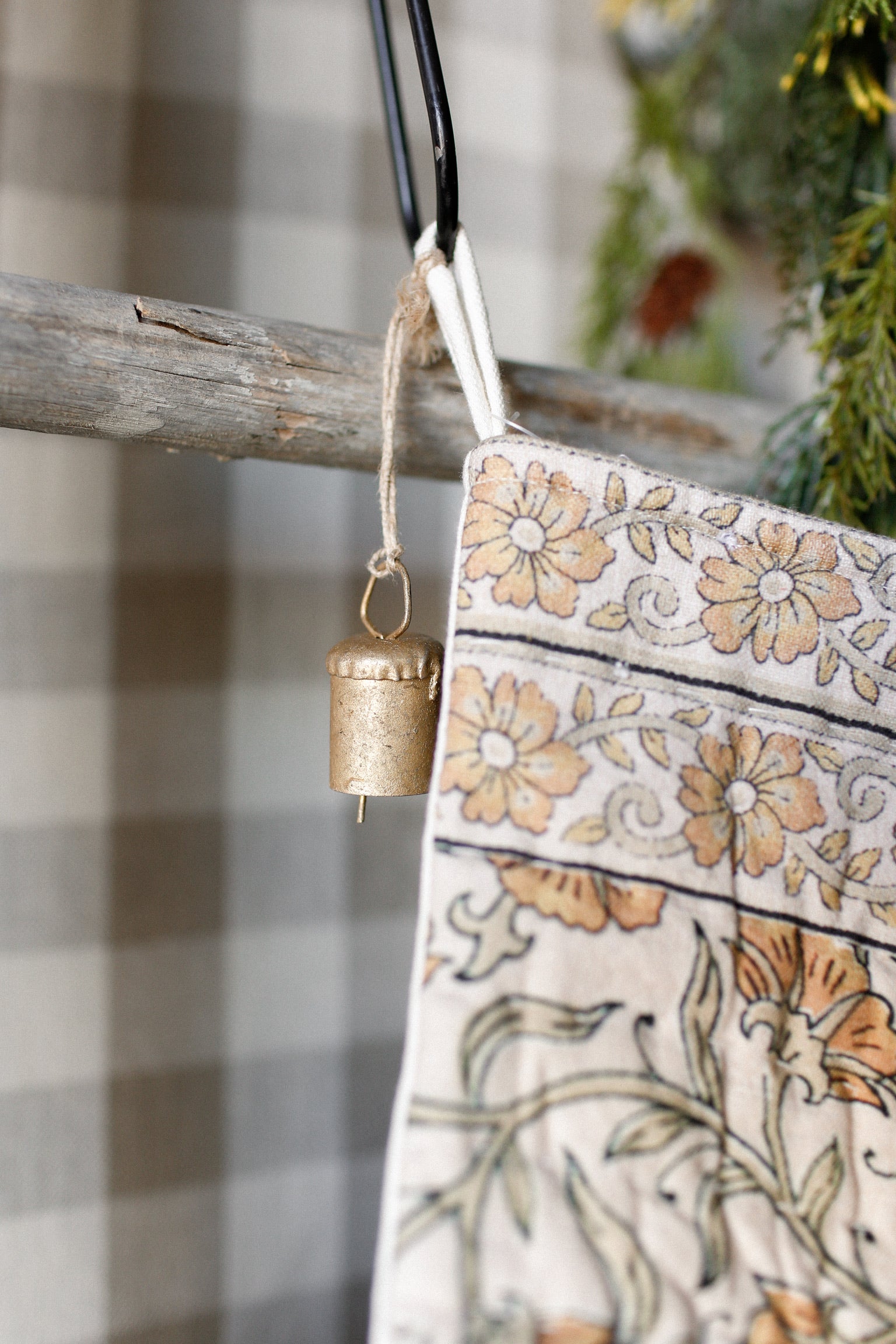 Block Print Stocking