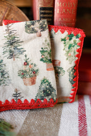 Christmas Tree Cocktail Napkins