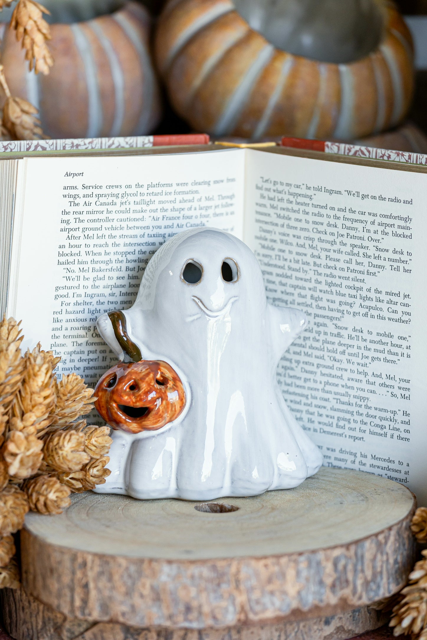 Happy Ghost The Little Burlap Barn