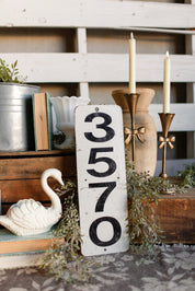 Salvaged Railroad Number Sign The Little Burlap Barn®