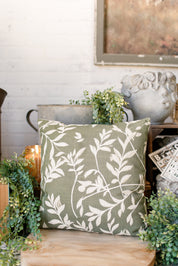 Botanical Leaves Pillow The Little Burlap Barn®
