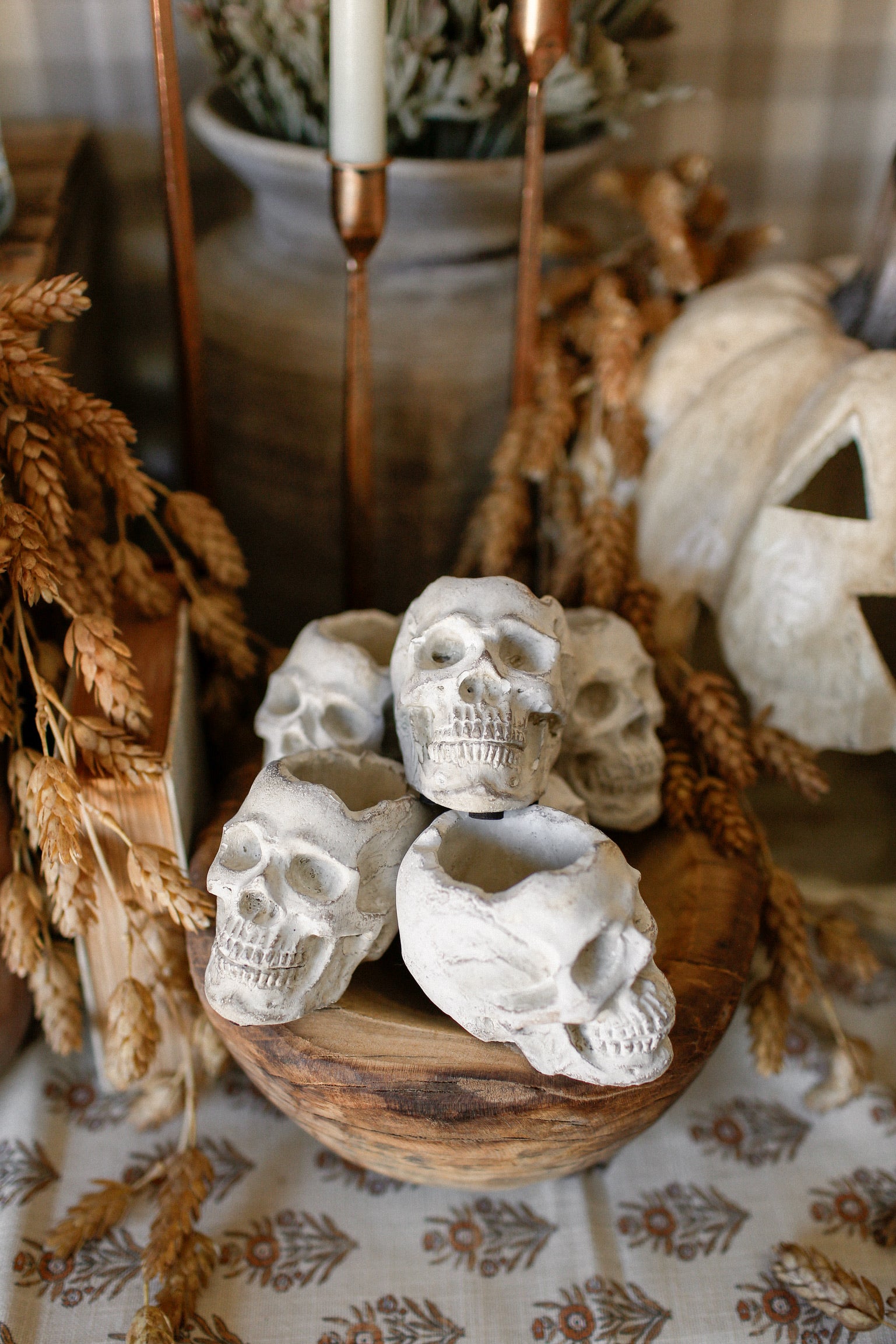 Concrete Mini Skull