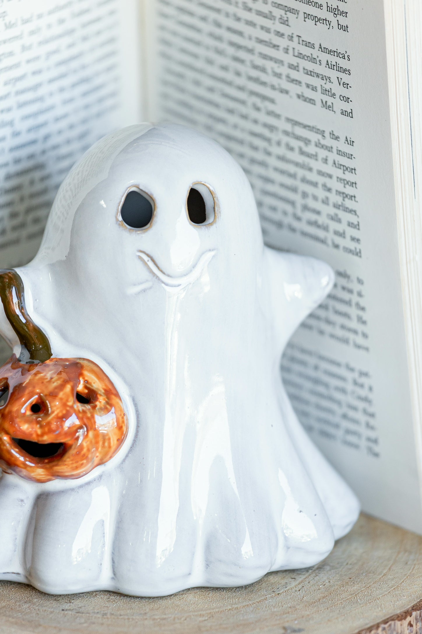 Happy Ghost The Little Burlap Barn