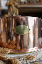 Vintage Copper Cake Plate