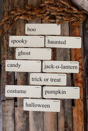 Halloween Flashcard