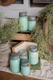 Vintage Mason Jar Candle-Spring Collection