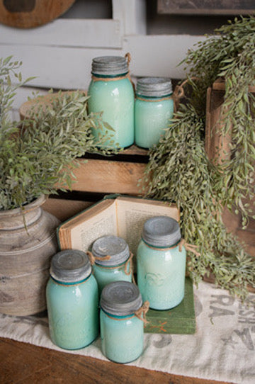 Vintage Mason Jar Candle-Spring Collection