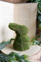Mossy Sitting Bunny (S)