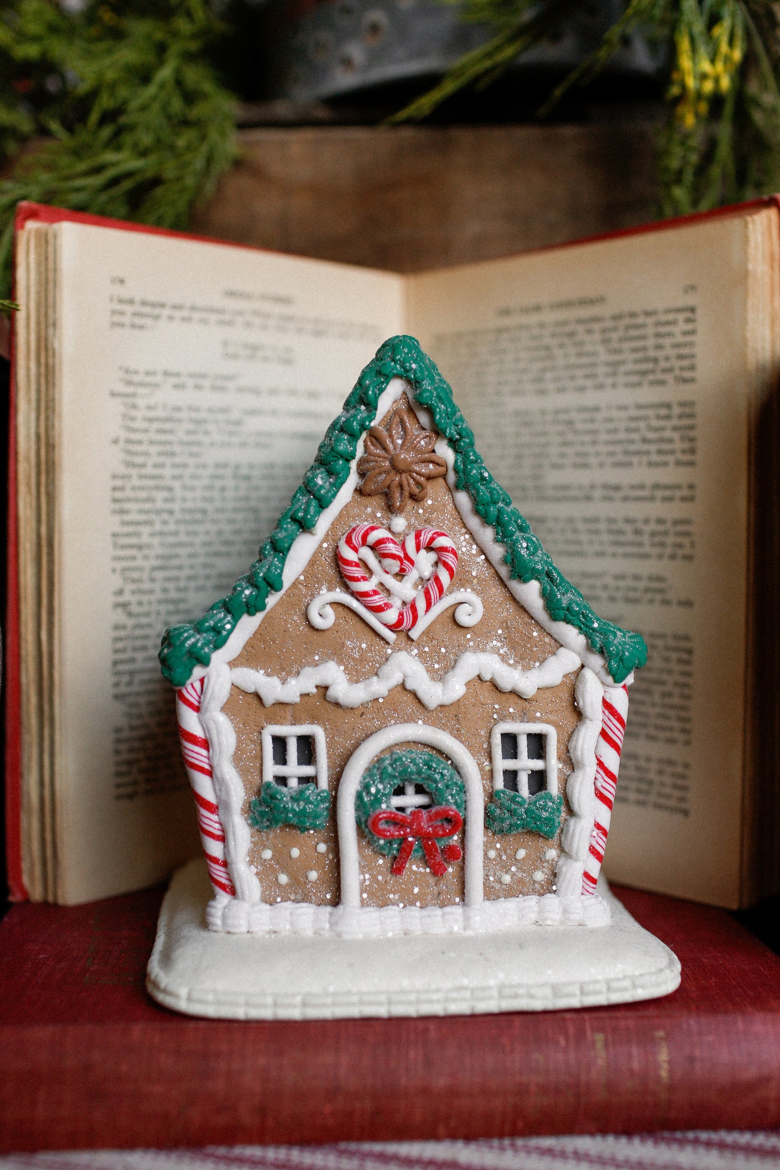 Green Roof Gingerbread House